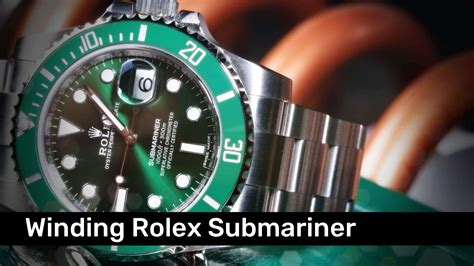 can you overwind a rolex submariner|can you wind a rolex.